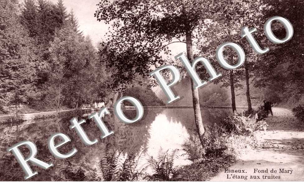 Fond de Mary, l'etang aux truites