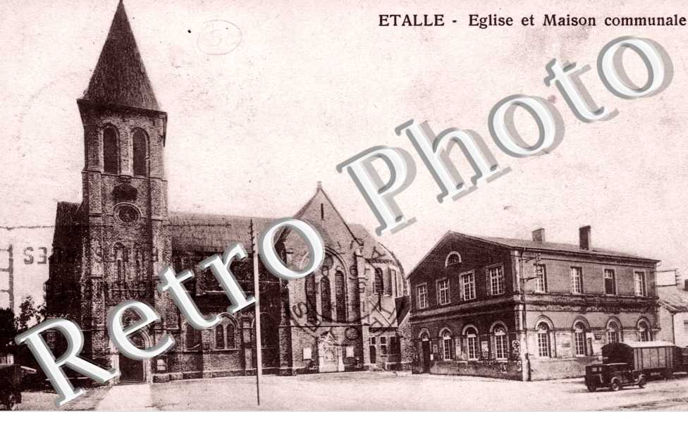 eglise et maison communale
