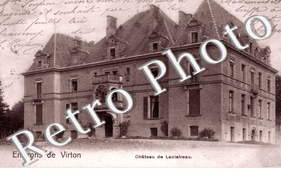 environs de virton - chateau de laclaireau