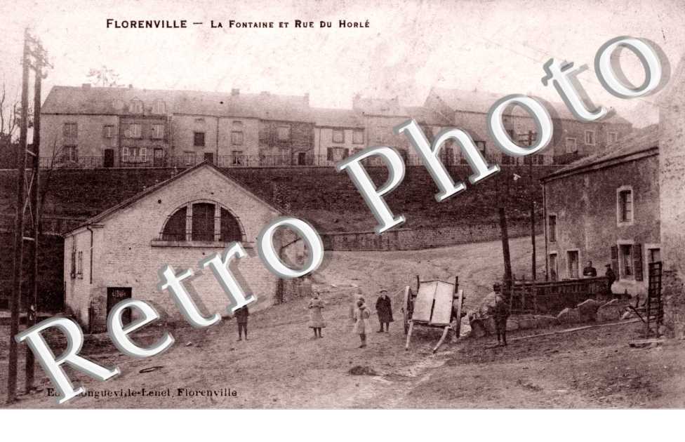 la fontaine et rue du horle
