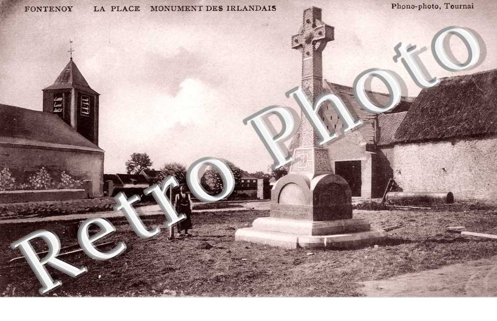 la PLace, Monument des Irlandais