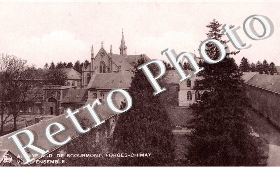 abbaye n.d. de scourmont, vue d'ensemble