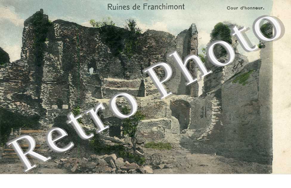 ruines de Franchimont Cour d'honneur