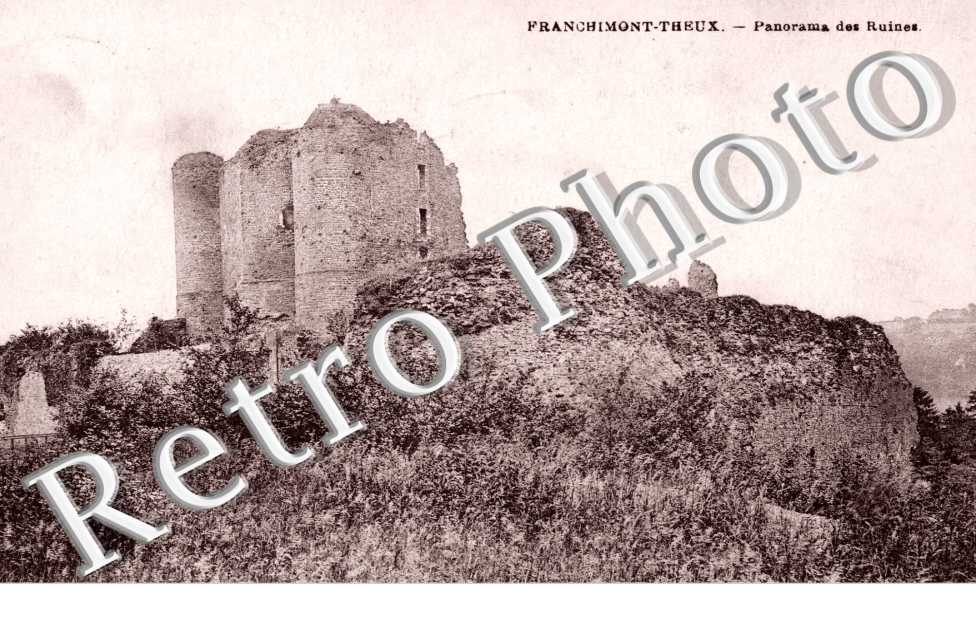Franchimont-Theux  panorama des Ruines