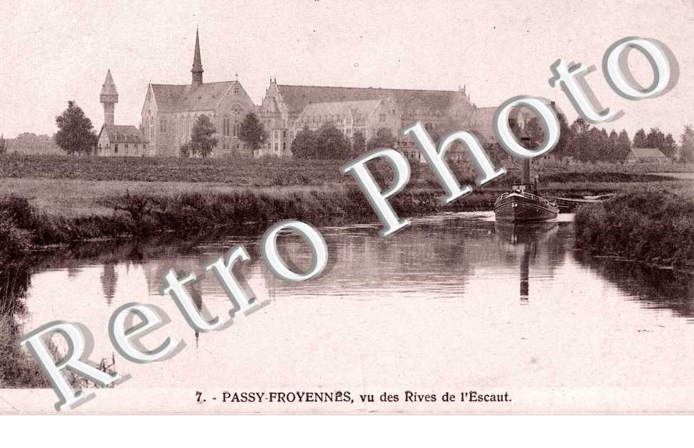 vue des rives de l'Escaut