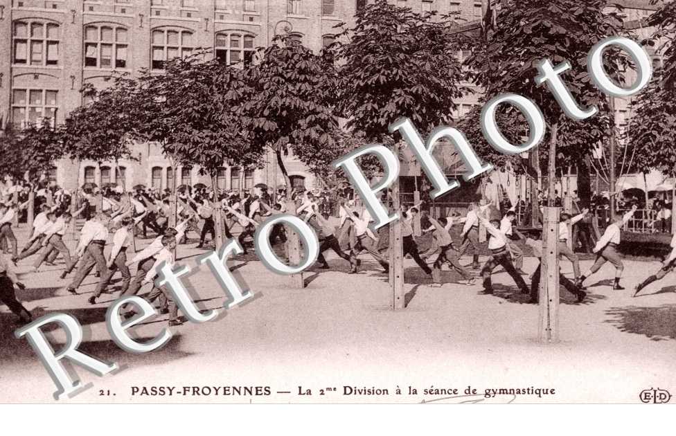 la 2eme division a la seance de gymnastique