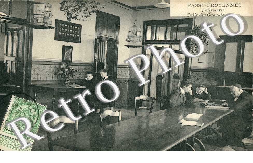 infirmerie, salle des convalescents