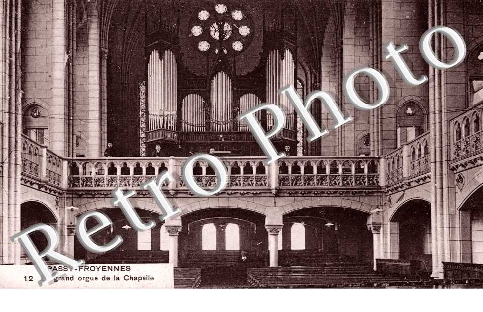 Passy-Froyennes  le grand orgue de la chapelle