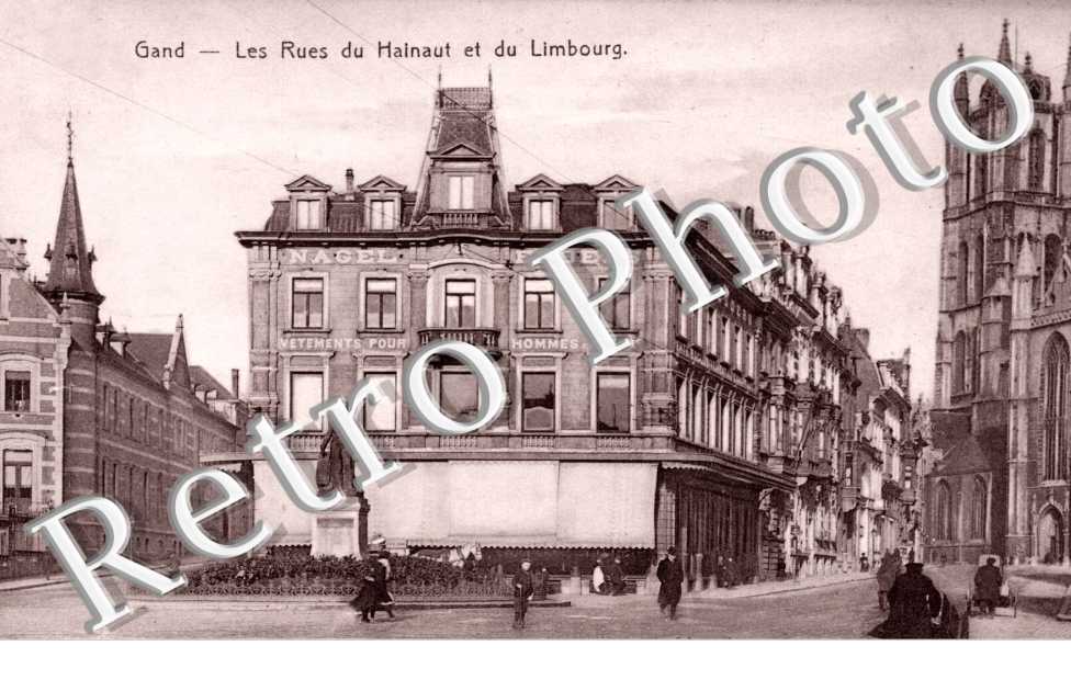 Les rues du Hainaut et du Limbourg