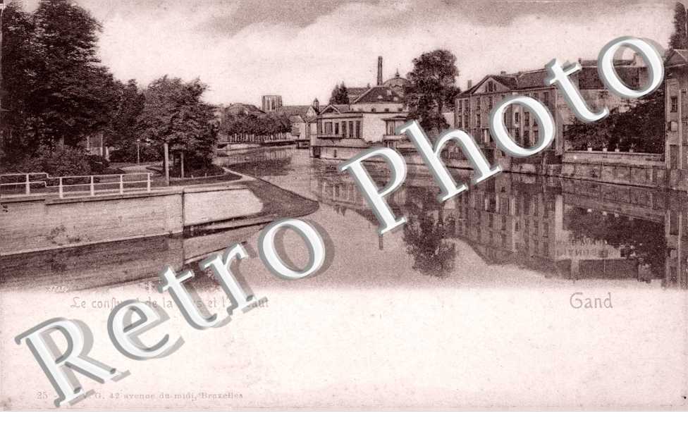 Confluent de la Lys et l'Escaut