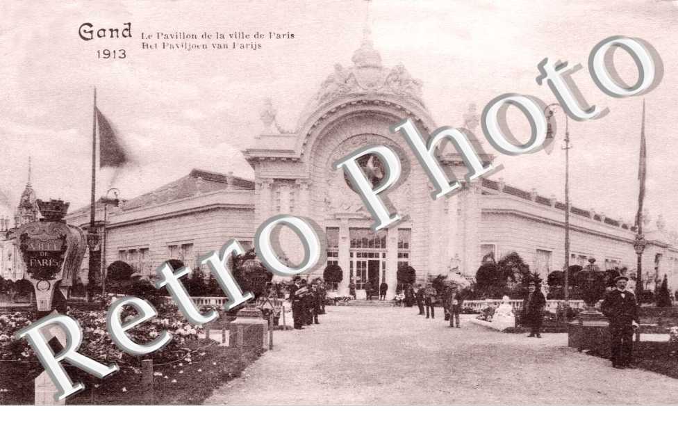 Gand 1913 Le pavillon de la ville de Paris