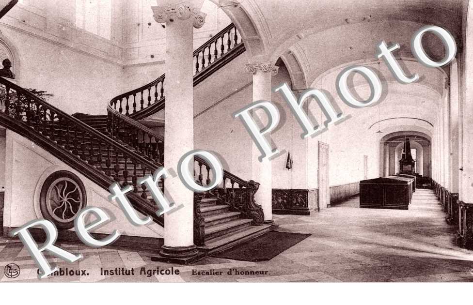 institut agricole, escalier d'honneur