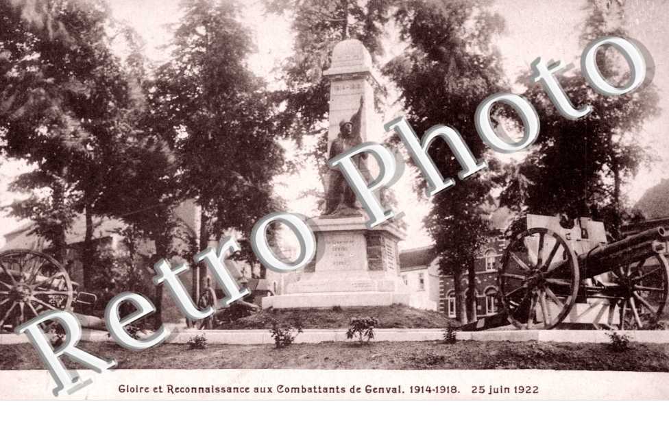 gloire et reconnaissance aux combattants de Genval