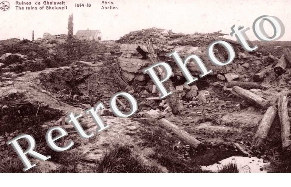 ruines, abris