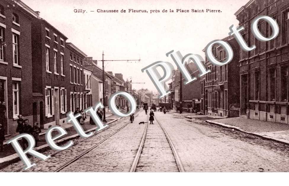 chaussee de Fleurus, pres de la place Saint Pierre