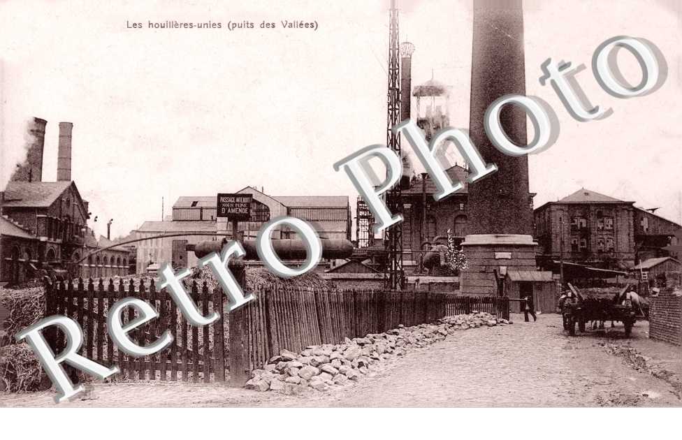 les houilleres-unies, puits des vallees