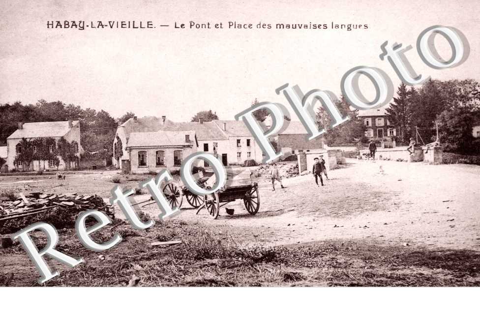 le Pont et la Place des mauvaises langues