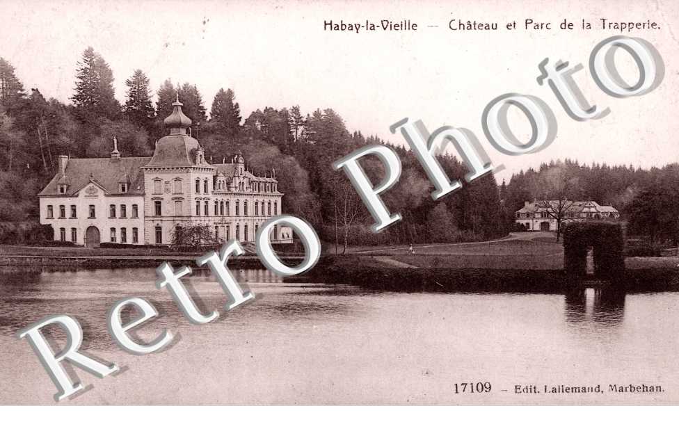 chateau et parc de la Trapperie