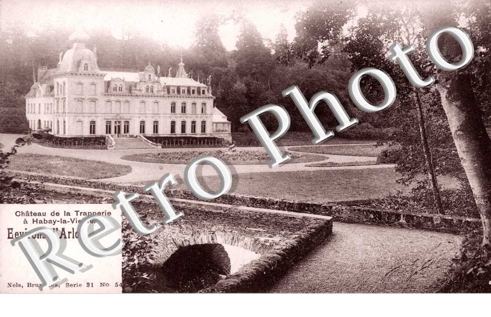 chateau et parc de la Trapperie