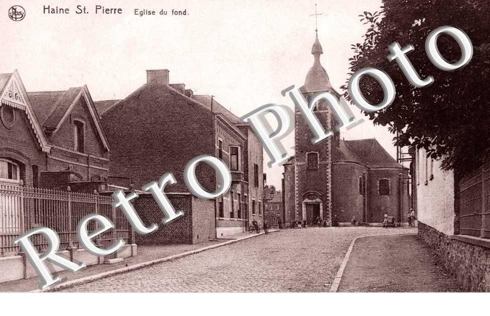 HAINE SAINT PIERRE Eglise du Fond