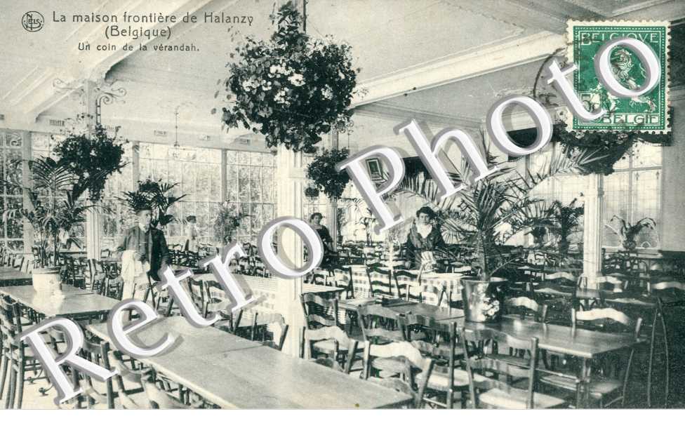 la Maison Frontiere Un coin de la verandah