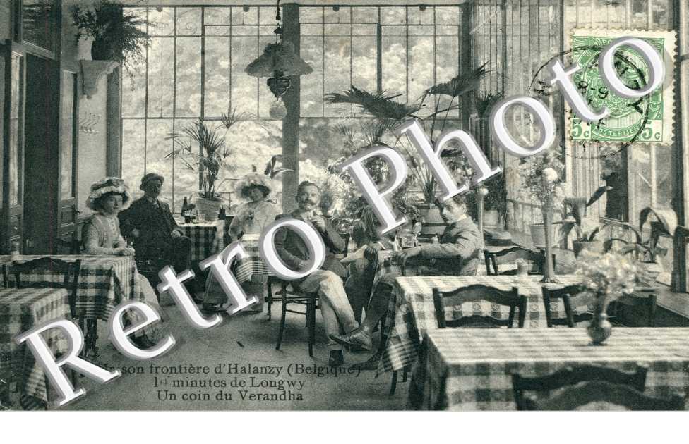 Maison Frontiere d'Halanzy, Un coin de la Veranda