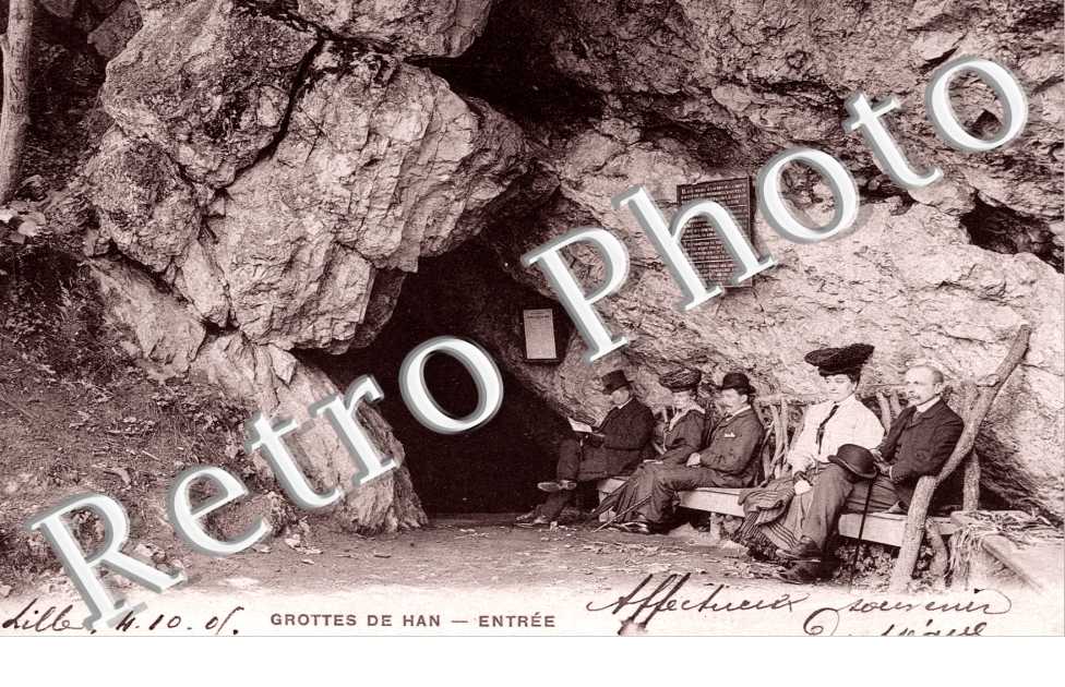 Grottes de Hain, Entree