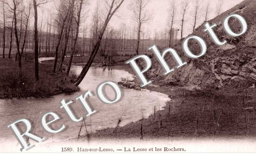 La Lesse et les rochers