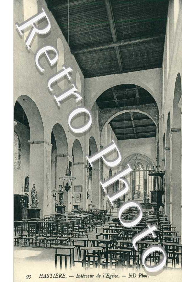 interieur de l'eglise