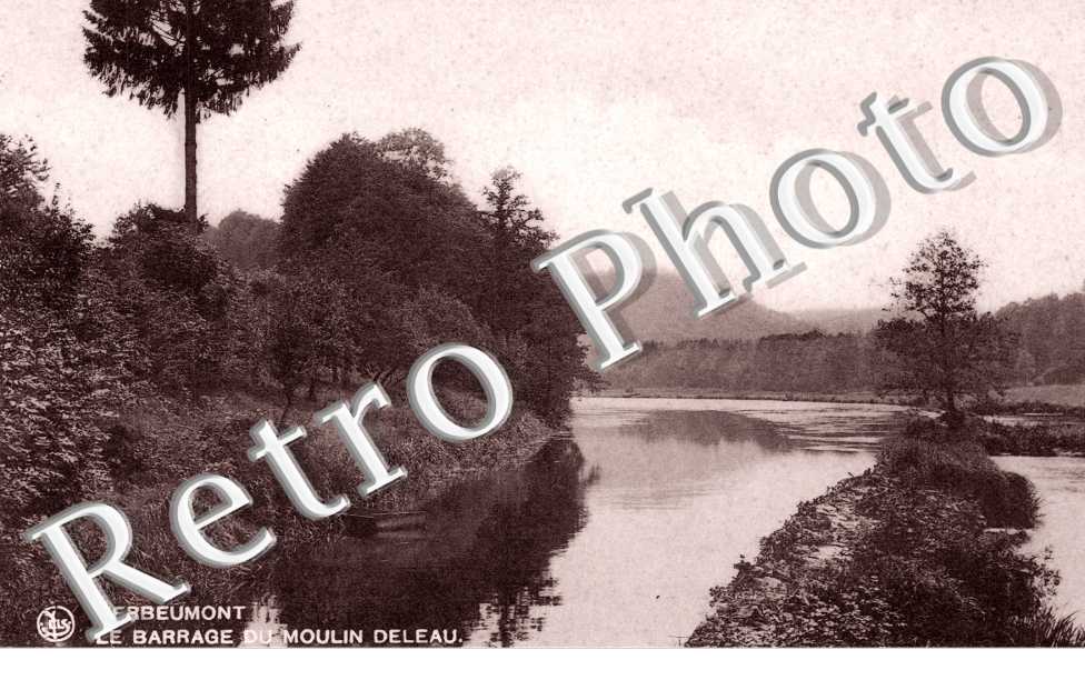 le barrage du moulin de l'eau