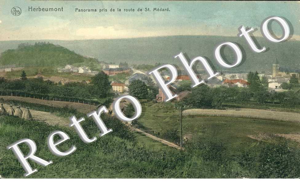 Panorama pris de la Route de Saint-Medard