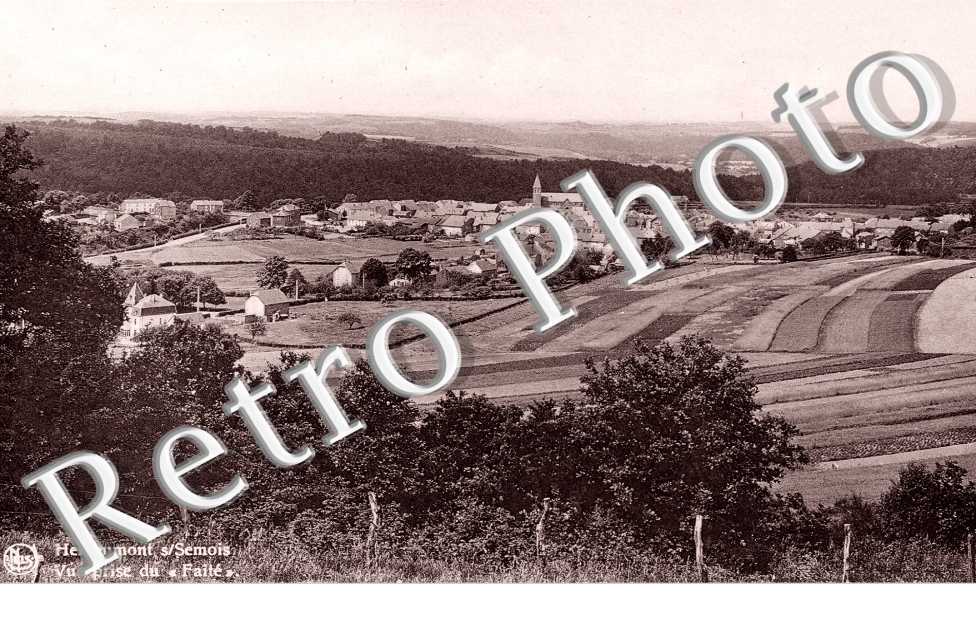 Heurbeumont sur Semois, Vue prise du "Faite"