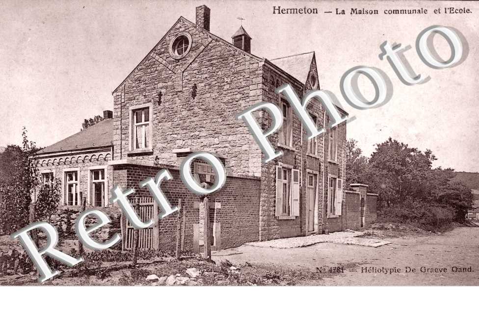 la Maison communale et l'Ecole