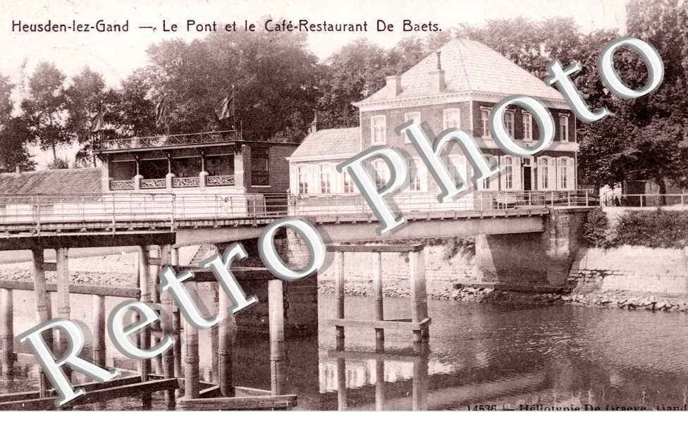 le Pont et le Cafe-Restaurant de Baets