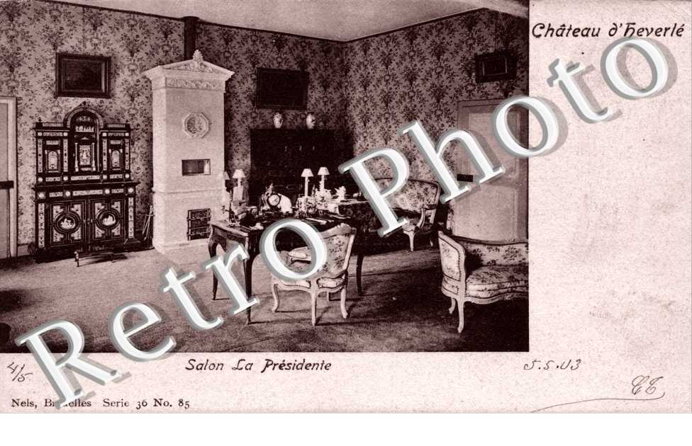 chateau d' Heverle, salon la presidente