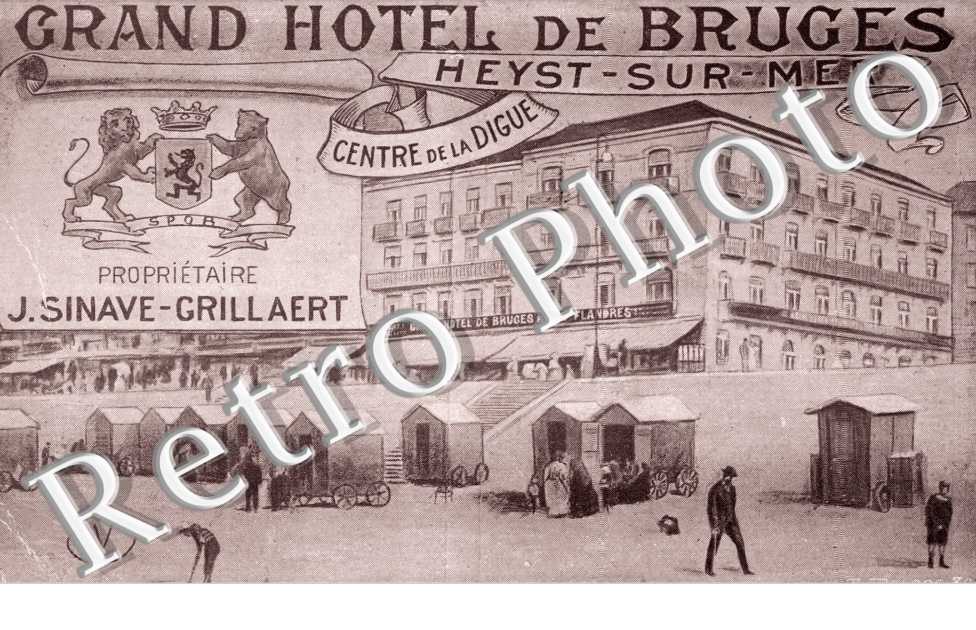 Grand Hotel de Bruges - publicite