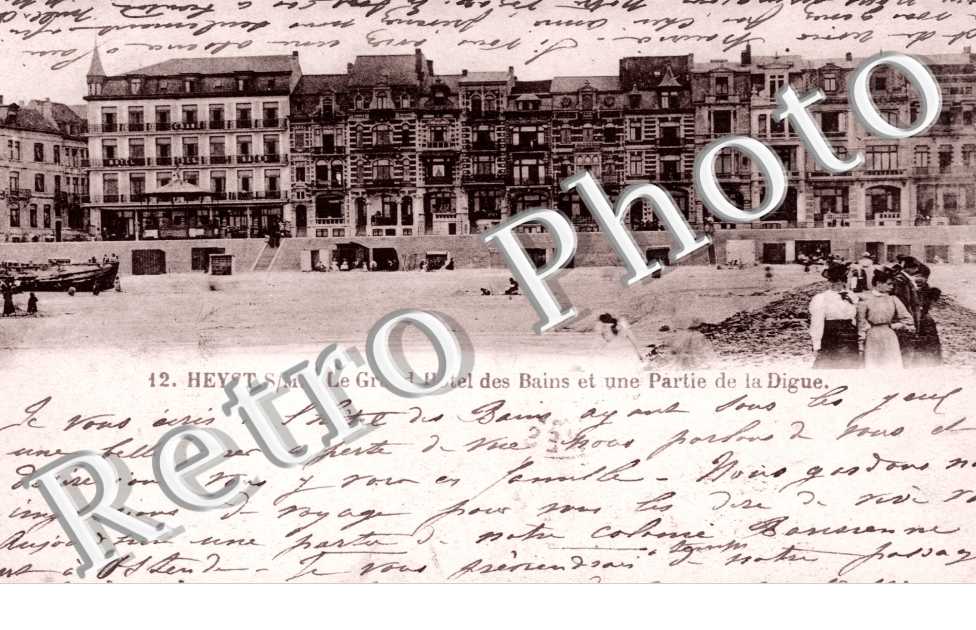 Le Grand Hôtel des Bains et une partie de la Digue