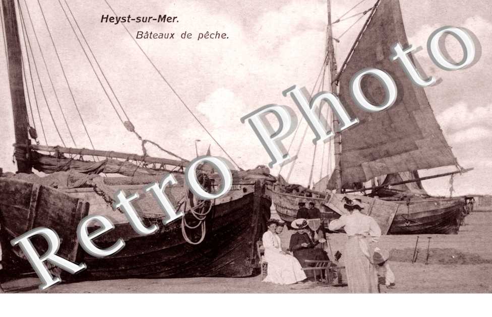 Heyst-sur-Mer, Bateaux de peche