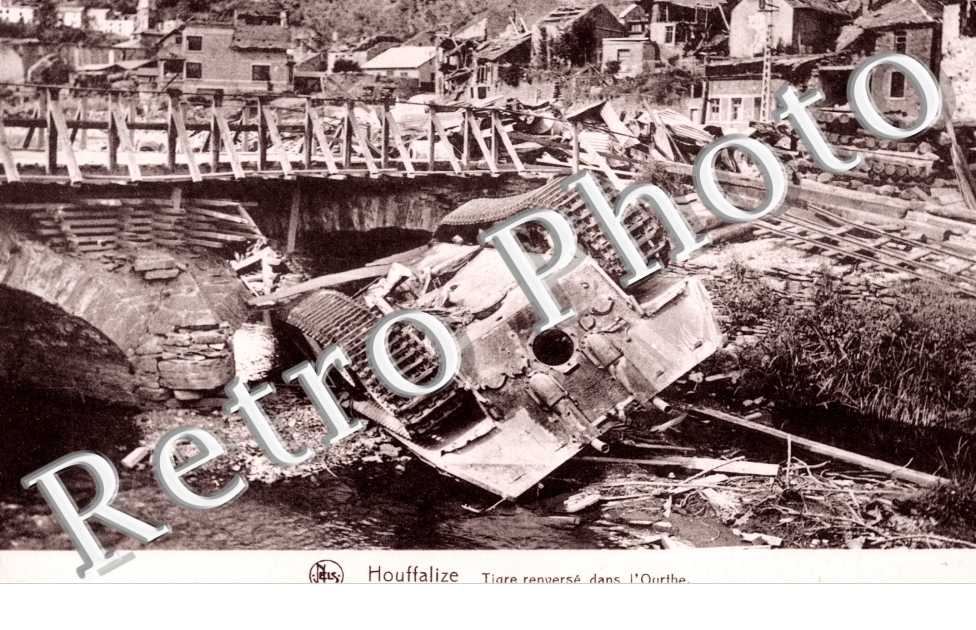 Tigre renverse sur l'Ourthe offensive des Ardennes 1944-1945