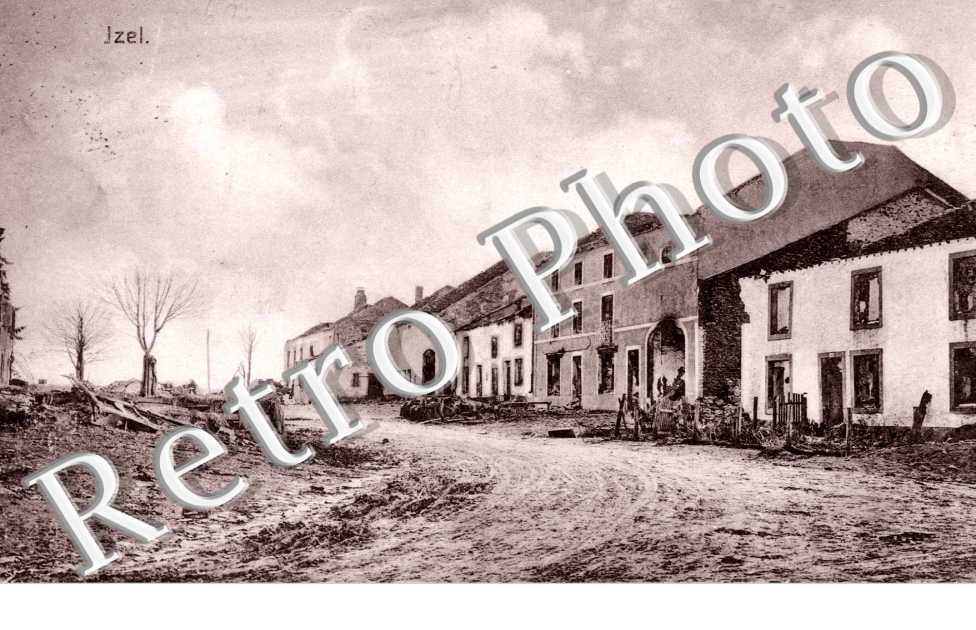 Une rue en ruines