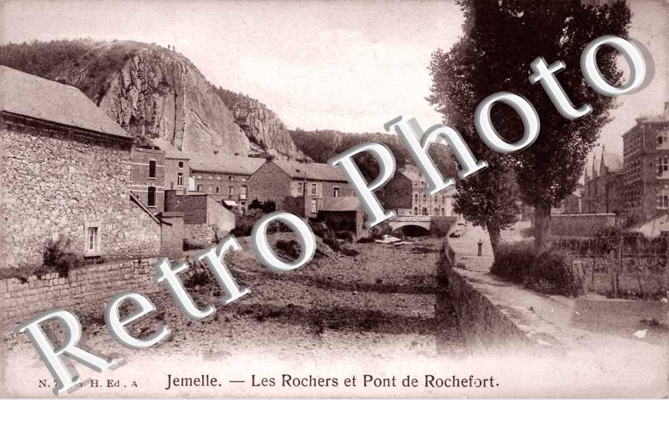 les rochers et pont de Rochefort