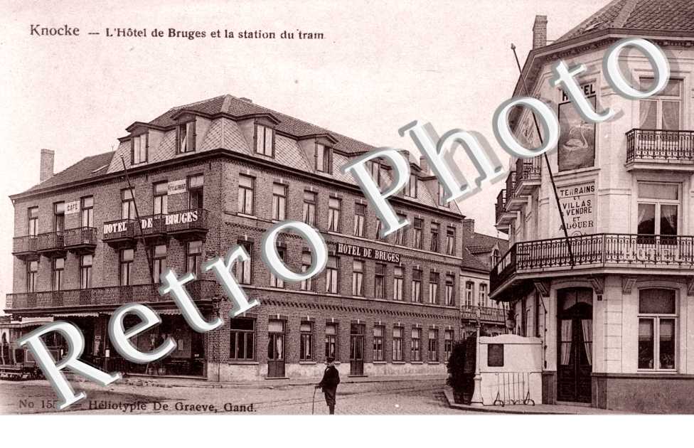 l'hotel de Bruges et la station du tram