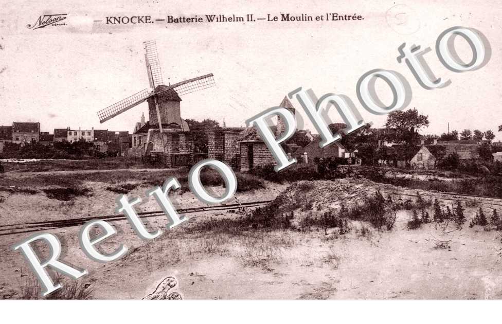 Batterie Wilhelm II, le Moulin et l'entree