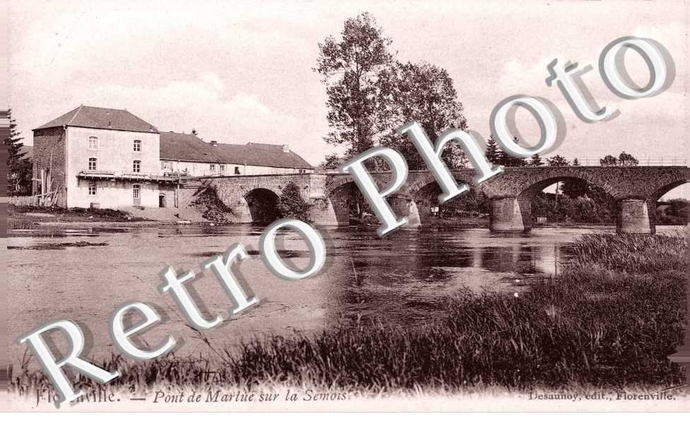 Florenville, pont de Martue sur la Semois