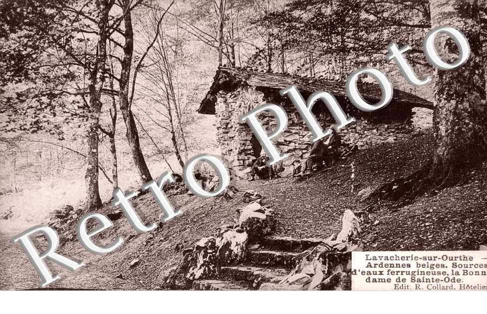 Lavacherie  sources d'eaux ferrugineuses