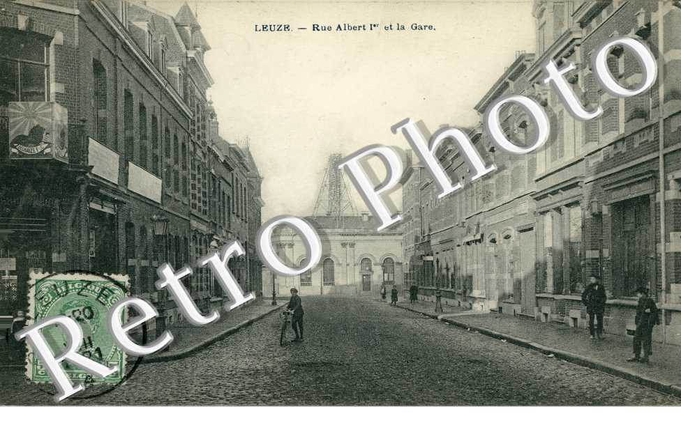 rue Albert Ier et la gare