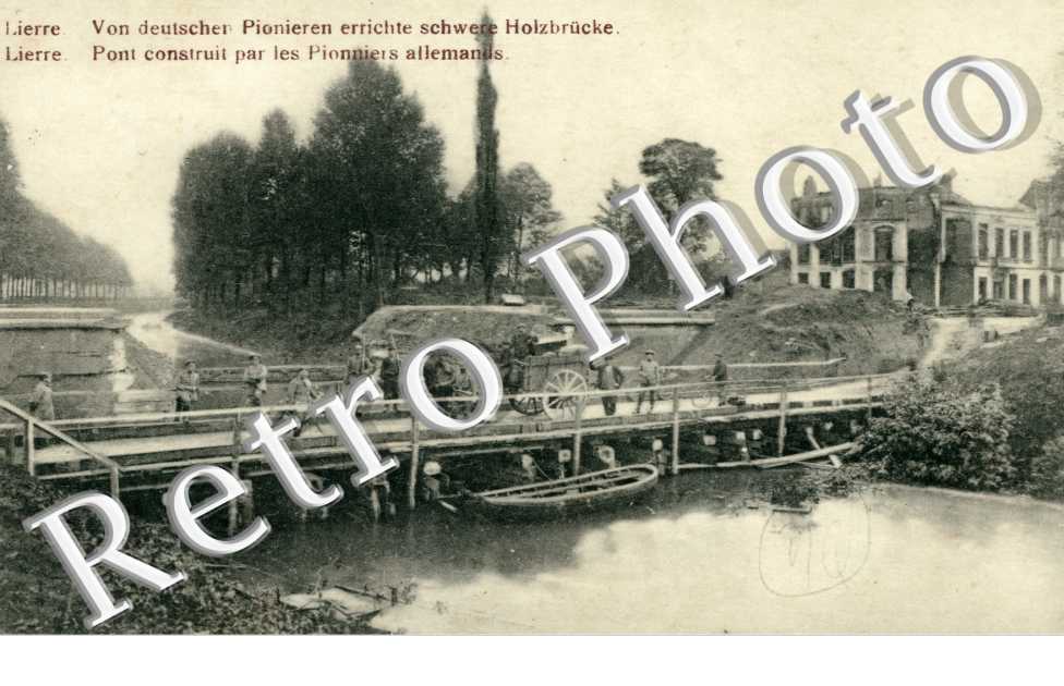 pont construit par les pionniers allemands