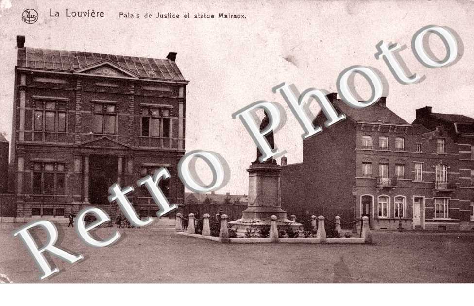 palais de justice et statue Mairaux
