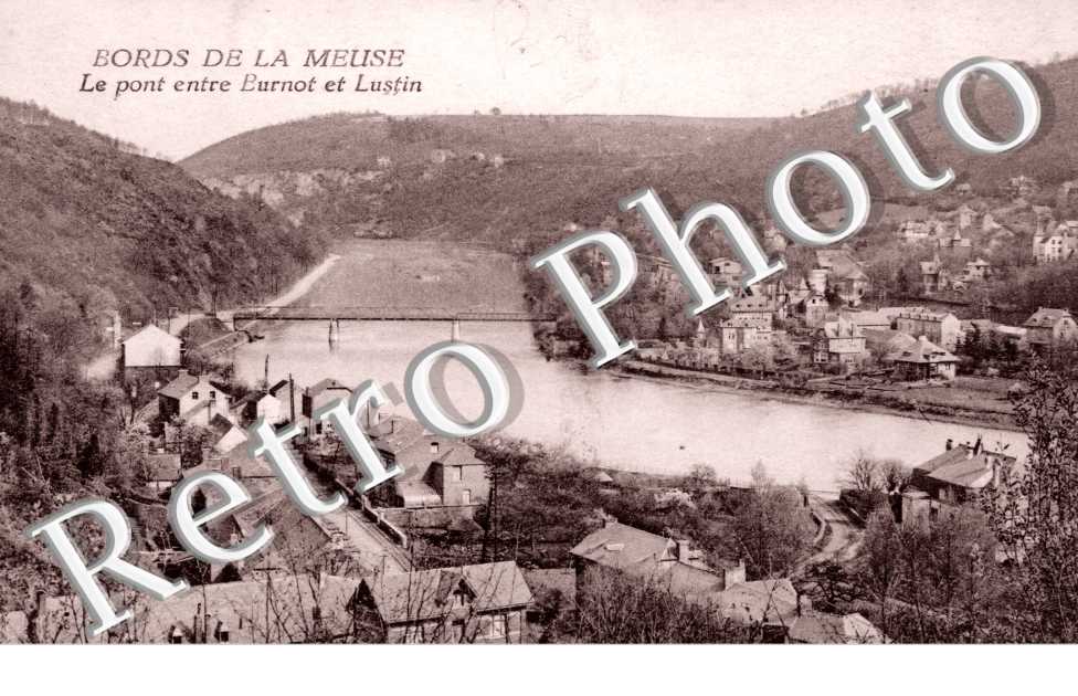 le pont entre Burnot et Lustin