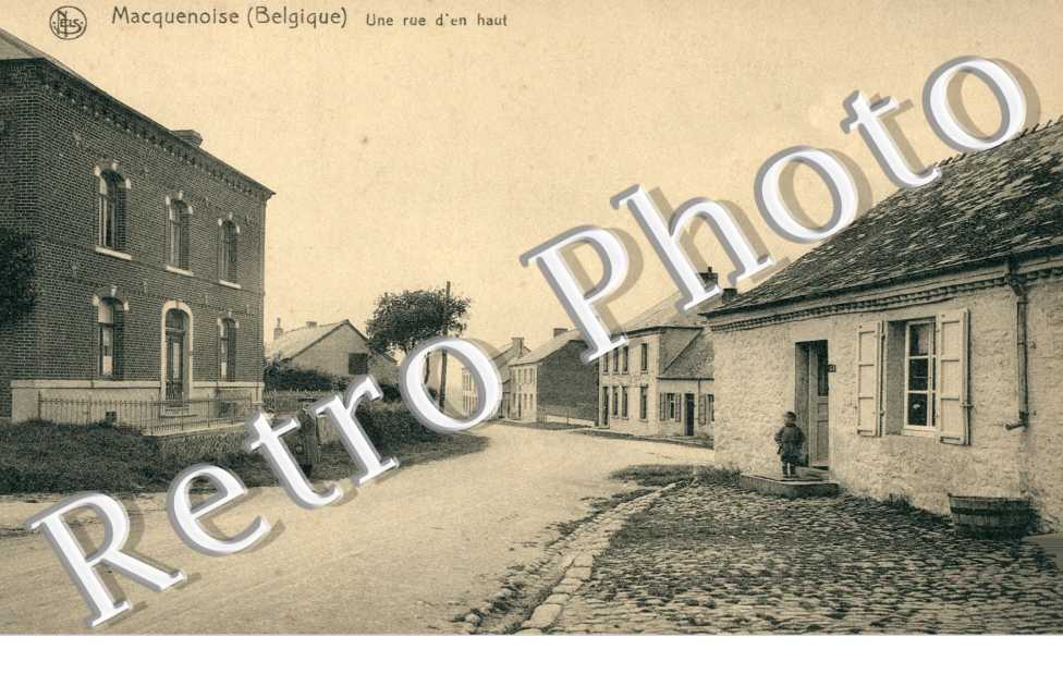 une rue d'en haut